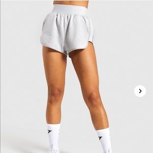 NWOT gymshark legacy grey marl shorts